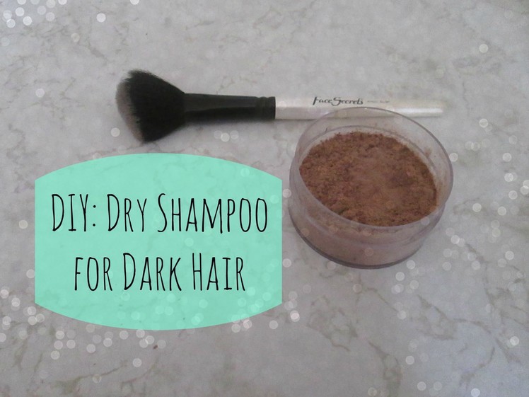 DIY: Dry Shampoo for Dark Hair | glamourgirls