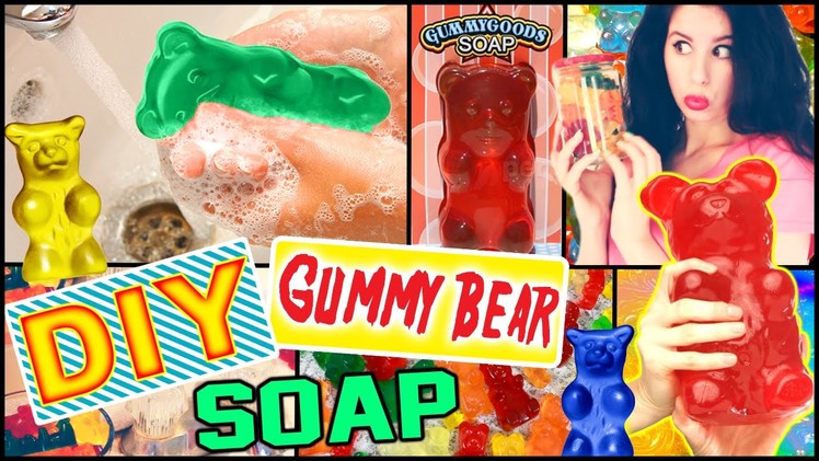 DIY Gummy Bear Soap! | Possible Room Decor! | Make Soap Into Gummy Bears!