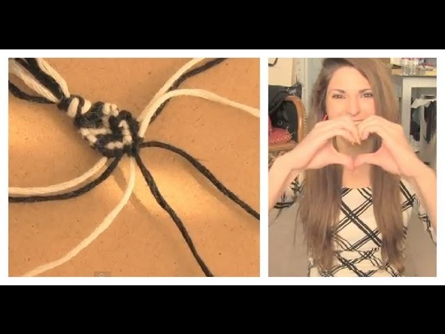 DIY: Heart Stitch Friendship Bracelet