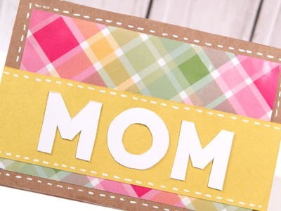 DIY Mother's Day Card -- Make a Card Monday #249
