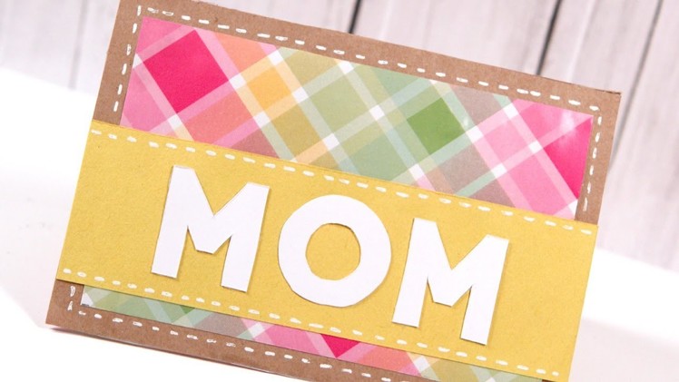 DIY Mother's Day Card -- Make a Card Monday #249