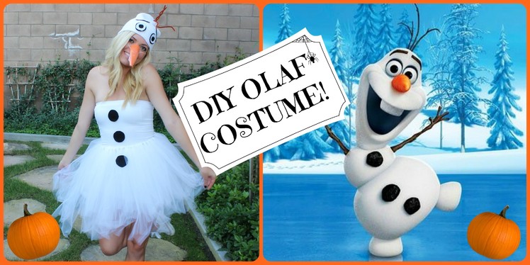 DIY Olaf! Frozen Halloween Costume. Style By Dani