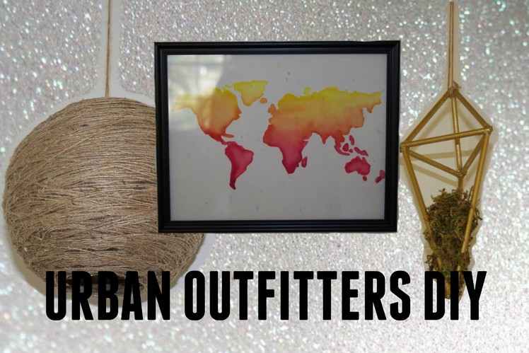 DIY ROOM DECOR: URBAN OUTFITTERS INSPIRED