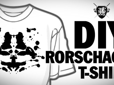 DIY Rorschach T-Shirt Threadbanger