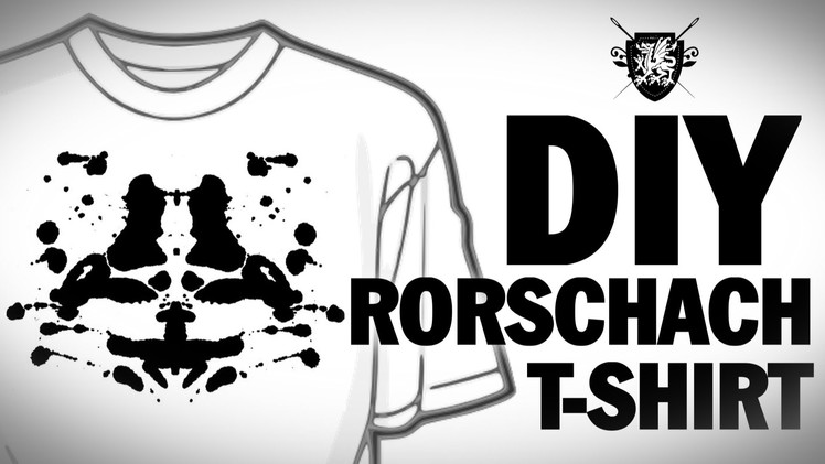DIY Rorschach T-Shirt Threadbanger