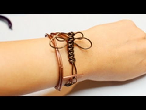 DIY Stackable Bracelet #4: Dragonfly Wrapped Bracelet