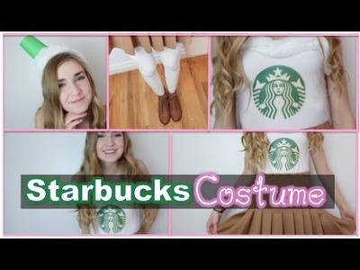 Diy: Starbucks Drink Costume~Easy & Cute for Halloween!