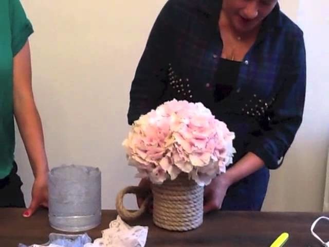 DIY Wedding Decor- How to Make Couture Vases