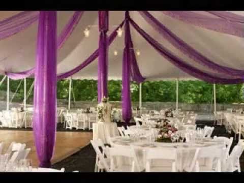 DIY Wedding venue decorations