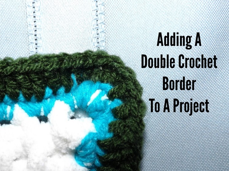 Double Crochet Border