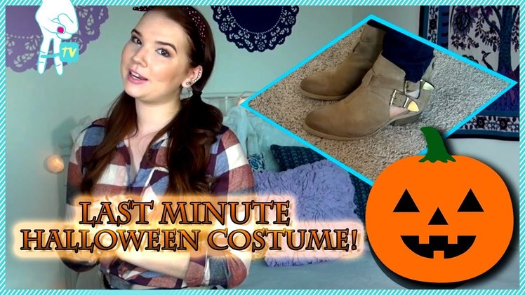 Easy Last Minute DIY Halloween Costume With BeautyBaby44 #OOTD EP. 68