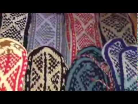 Hippie Clothes Bohemian Clothing Handmade Knit PAKISTAN Wool Blend Mukluks Slippers Socks Boots