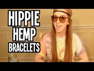 Hippie Hemp Bracelets | #CraftsOnCrafts