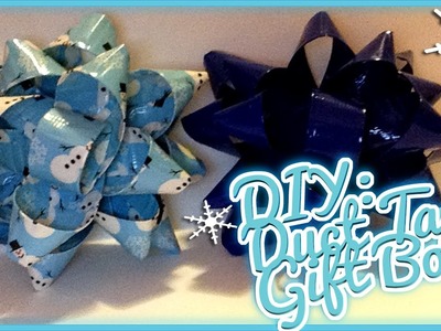 ❄ Holiday DIY: Duct Tape Gift Bow! Tutorial! ❄