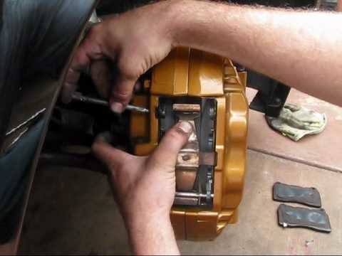 How to install STi brake pads