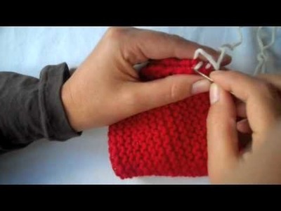 How to Knit: Seaming