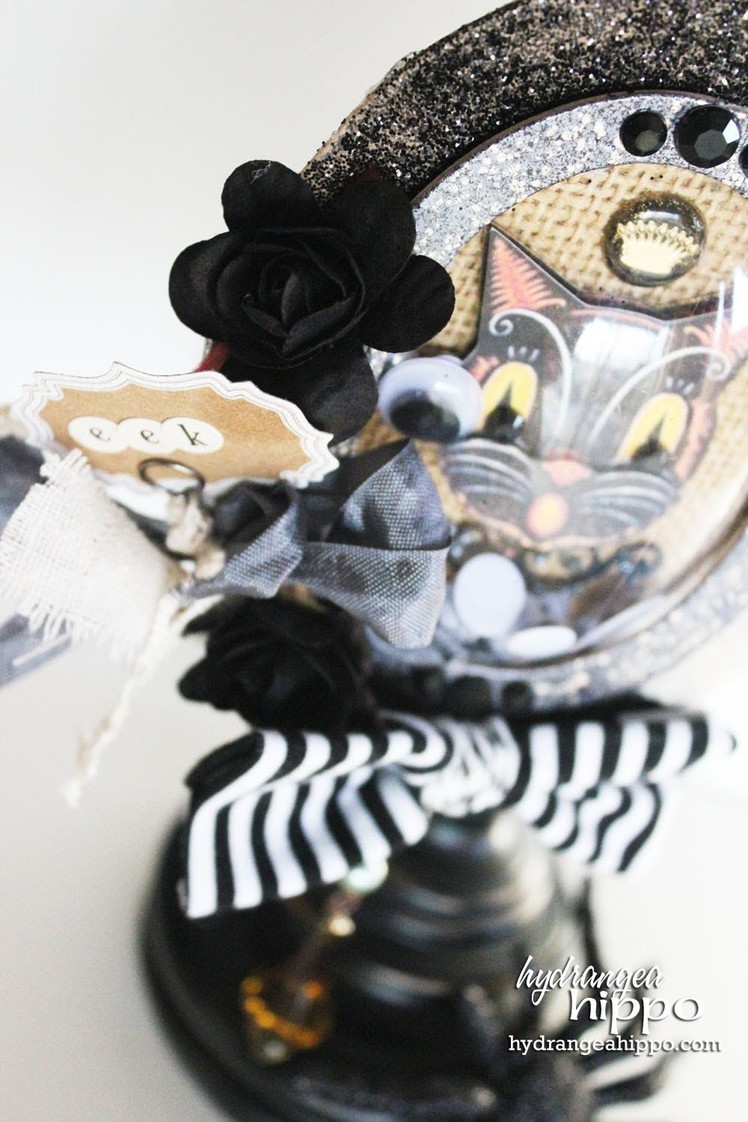 How to Make a Cat Themed Halloween Ornament - DIY Decor