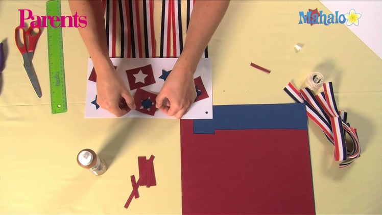 How to Make a July 4th wind sock