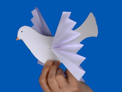 How to make a paper dove