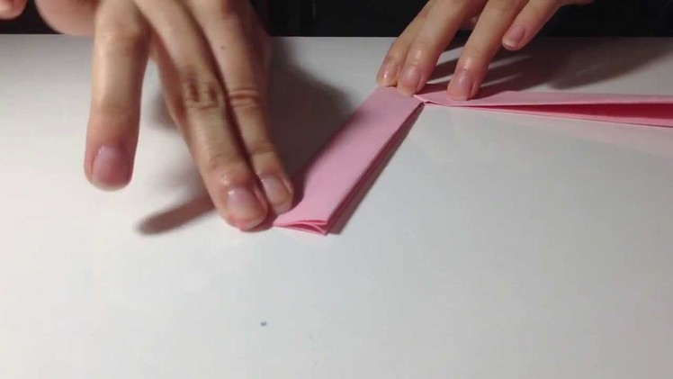 How to make an Origami Boomerang