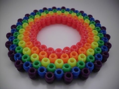 How to make kandi.pony beads: 3D ladder