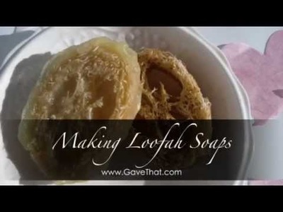 How To Make Loofah Soap - Easy DIY Tutorial