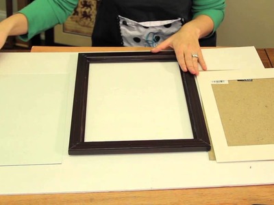 How to Put Replacement Glass in a Frame : Picture Frame Crafts