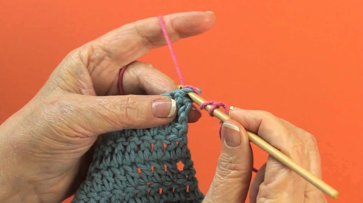 Joining With a DC Crochet Technique