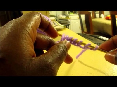 Knitting Basic Pt.1 (simple scarf tutorial)