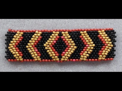 Layered Peyote Bracelet