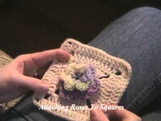Learn Crochet Now - Project 9, Rose Trellis Afghan