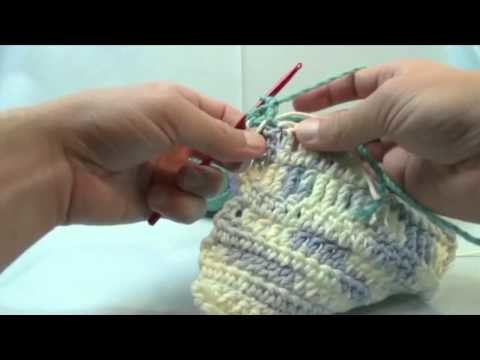 Left Hand: Change Color with Crochet Technique