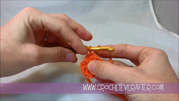 Left Hand Half Double Crochet Tutorial #6: Magic Adjustable Loop in HDC