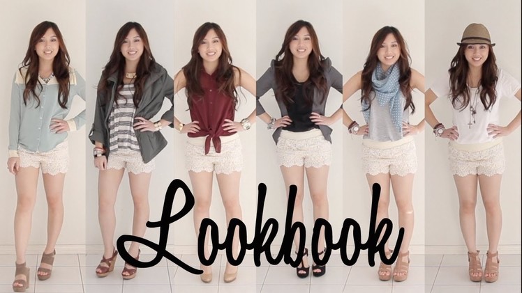 Lookbook - How to wear Crochet Shorts