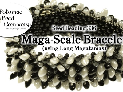 Maga-scale Bracelet (With Miyuki Long Magatamas)