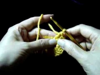 Magic Loop - Wrapping two loops at beg. - Crochet stitch