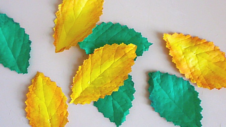 Make Realistic Leaves from Paper - DIY Crafts - Guidecentral