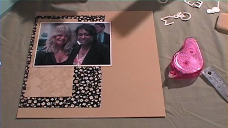 Making Layouts with CTMH Scrapbooking Patterns, Part I