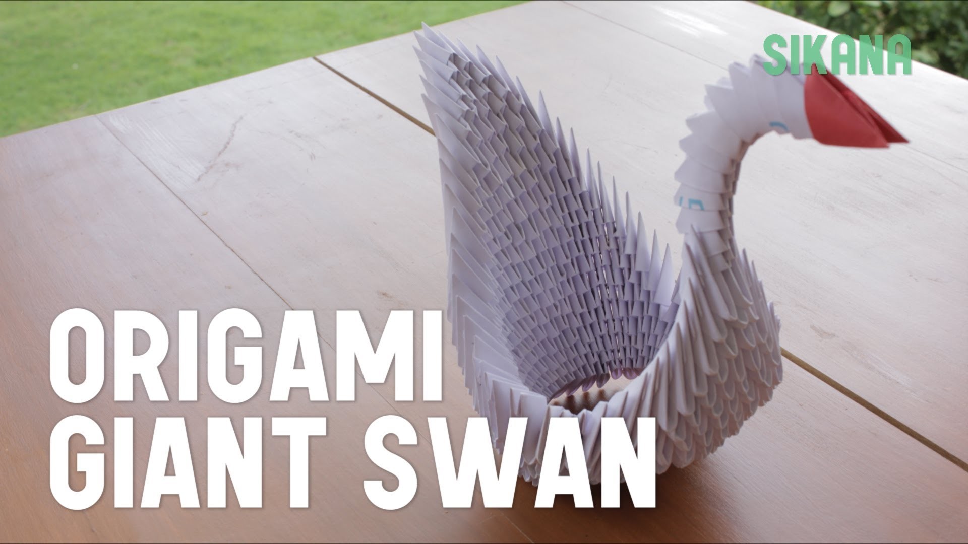 Origami Giant Swan
