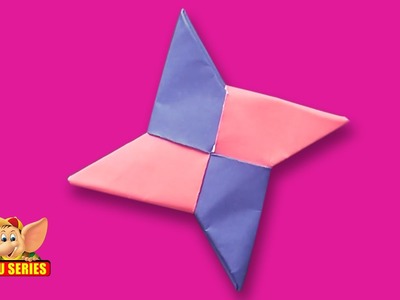 Origami - How to Make a Ninja Star