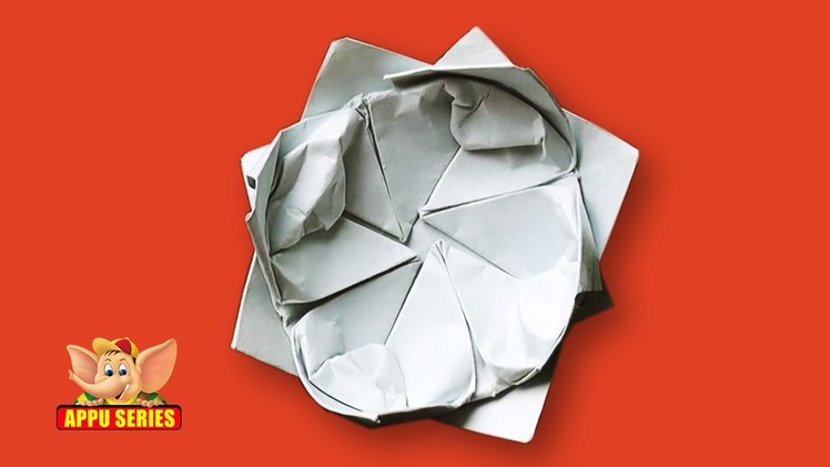 Origami - How to Make an 8 Petal Lotus