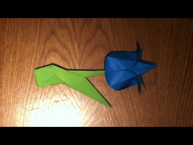Origami :: Tulip Flower (Tutorial)