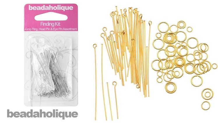 Product Spotlight: Beadaholique Jump Ring, Head Pin, and Eye Pin Finding Kit