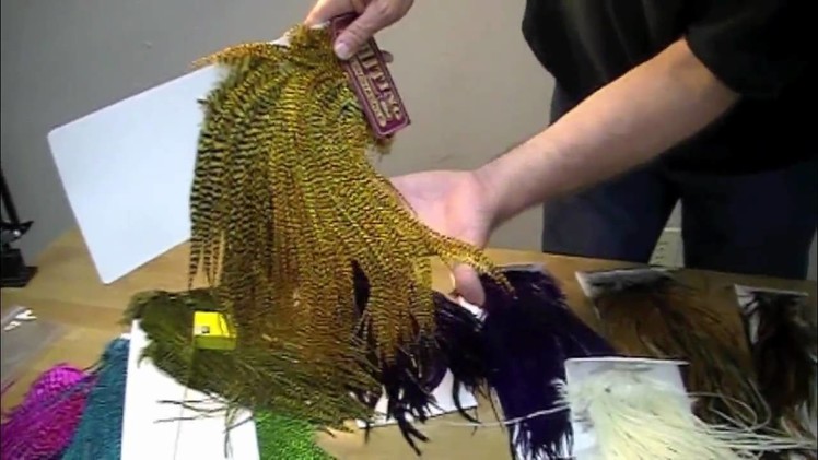 Saddle and Neck Feathers for Decorative Jewelry and Crafts