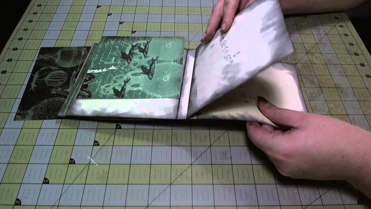 Scrapbook Tutorial: Waterfall Flip Book