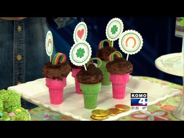 St. Patrick's Day Food and Crafts with KOMO-TV DIY Diva Malia Karlinsy