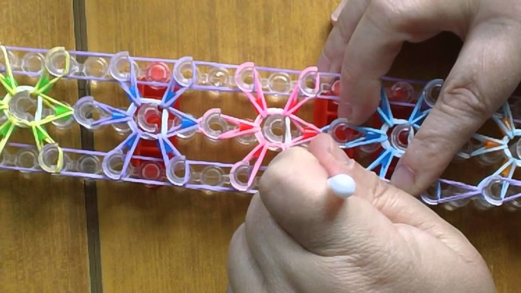 Starburst loom bands and hama beads