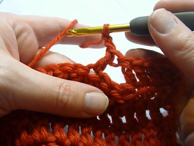 Stitch Scene: How to crochet the Cross Double Crochet (Cross DC)