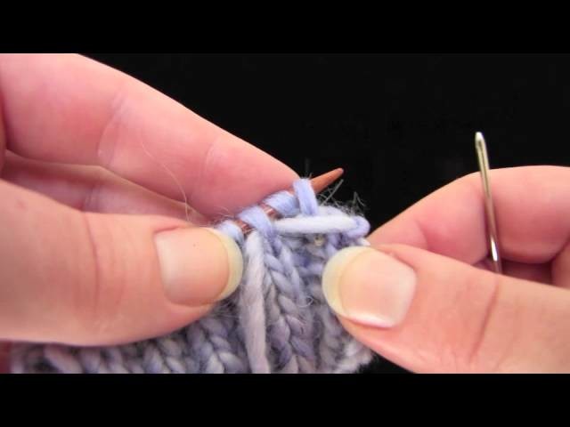 2x2 Invisible Ribbed Bind-Off