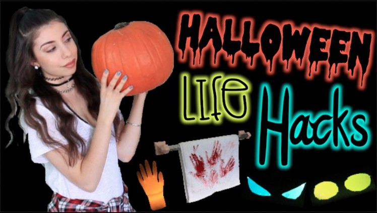8 Life Hacks for Halloween: Cheap & Easy DIY Decorations!